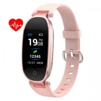 Фітнес браслет Smart Band S3+H Girl (Color Screen) Світло-рожевий