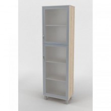 Шафа-Пенал Тиса Мебель ШС-607 Дуб сонома 205x35x60 см