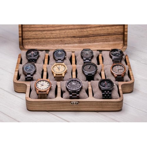 Бокс для зберігання наручних годинників ecoWalnut 7х35х26.5 см Бокс для зберігання наручних годинників ecoWalnut 7х35х26.5 см