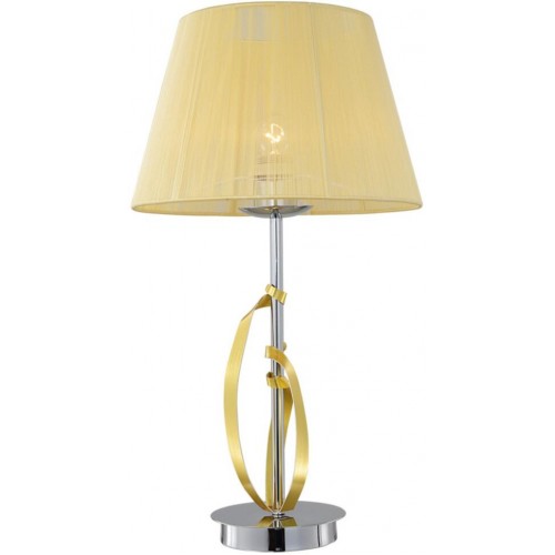 Настільна лампа Candellux Diva 23x50 см Золотисто-сріблястий (41-55071) Настільна лампа Candellux Diva 23x50 см Золотисто-сріблястий (41-55071)