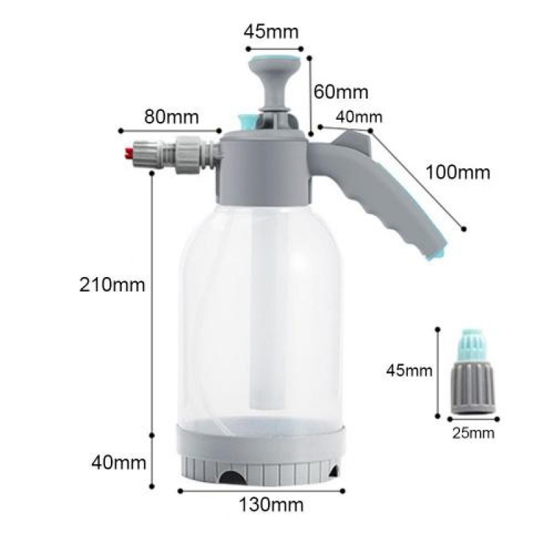 Піногенератор для миття iCare 2 л Сірий (Н051169)