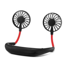 Вентилятор на шию портативний OPT-TOP Neck Fan SN з акумулятором Чорний (2104618574)