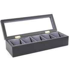 Скринька для зберігання годинників Craft 34х11.5х7.8 см 5WB.MAT.BL.GR