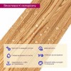Декоративна рейка WPC стінова сосна 3000*150*9мм (D) SW-00001867 Sticker Wall