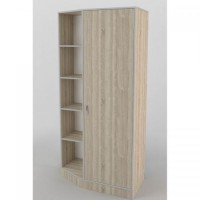 Шафа-Пенал Тиса Мебель ШС-112 Дуб сонома 205x52x100 см Шафа-Пенал Тиса Мебель ШС-112 Дуб сонома 205x52x100 см