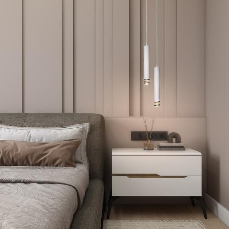 Світильник підвісний MSK Electric Spiral NL 3622-8 WH