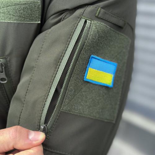 Чоловіча зимова куртка Pobedov Jacket Motive 382478 S Хакі (00000006947) Чоловіча зимова куртка Pobedov Jacket Motive 382478 S Хакі (00000006947)