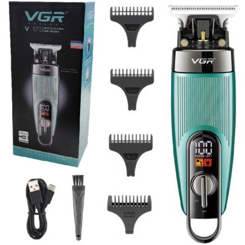 Машинка для стрижки волосся VGR V-975 5 Вт Блакитний (2390000045) Машинка для стрижки волосся VGR V-975 5 Вт Блакитний (2390000045)