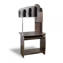 Стіл комп'ютерний Тиса Мебель Тиса-24 Венге 1785x600x800 мм