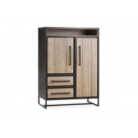 Шафа для зберігання в стилі Loft NS-2251 1430x1000x500 мм Черный Шафа для зберігання в стилі Loft NS-2251 1430x1000x500 мм Черный