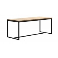 Обідній стіл у стилі Loft NS-1150 780x2000x900 мм Черный Обідній стіл у стилі Loft NS-1150 780x2000x900 мм Черный