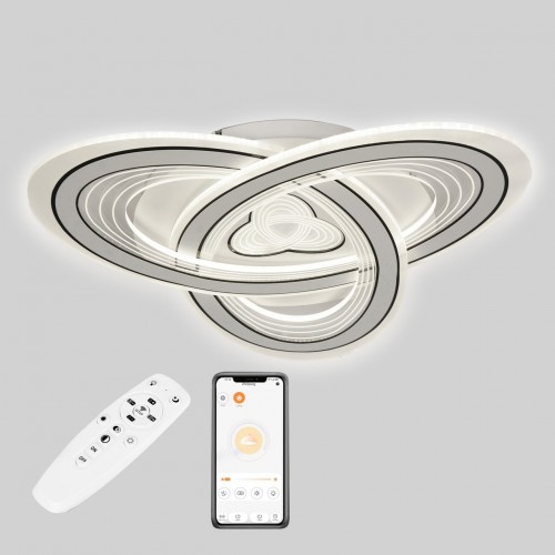 Стельова LED люстра Sunlight 6080/500 Білий
