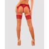 Панчохи під пояс із широким мереживом Obsessive Lacelove stockings XL/2XL в інтернет супермаркеті PbayMarket!