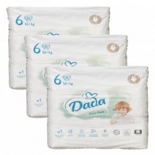 Підгузники Dada Pure Care 6 (16+ кг) 78 шт