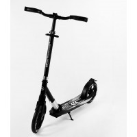 Самокат двоколісний складаний амортизатор Best Scooter PU колеса 100 кг Black (105587)