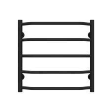 Рушникосушарка водяна Трапеція П5 500х500 Deffi Чорний (C.TR.50.50.5.B.B)