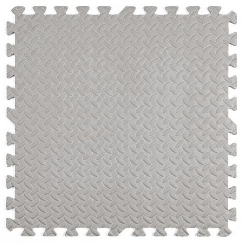 Підлогове покриття пазл Sticker Wall 60х60х1 см Сірий (D) SW-00002569