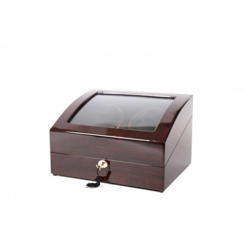 Шкатулка Salvadore для підзаводу 4 годинників 031/GF/F/5L 2x4+ Коричневий Шкатулка Salvadore для підзаводу 4 годинників 031/GF/F/5L 2x4+ Коричневий