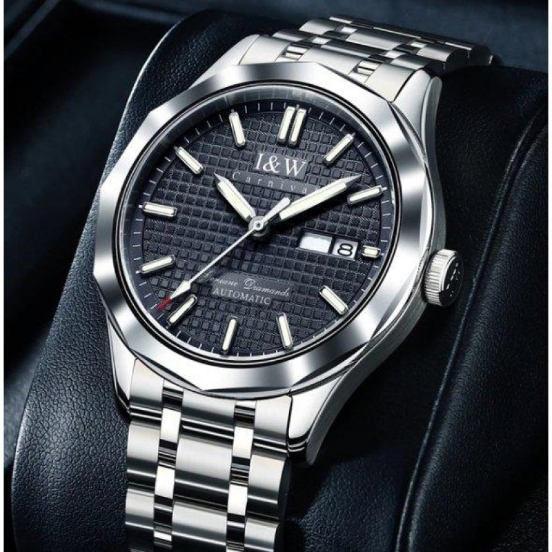 Годинник класичний Carnival Carbon Silver