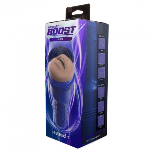 Мастурбатор-ротик Fleshlight Boost Blow, плавні кільця Turbo Tech в інтернет супермаркеті PbayMarket!