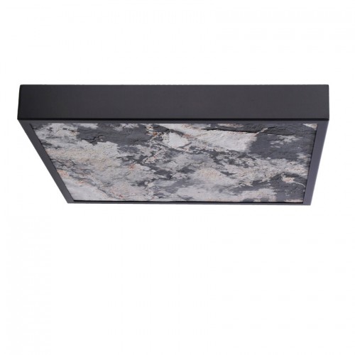 Стельовий світильник Candellux Luxan 39x39x5 см Чорний (10-14559)