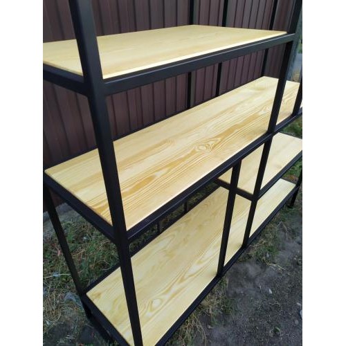 Стелаж GoodsMetall у стилі Лофт 2100х1400х400 СТЖ202 Стелаж GoodsMetall у стилі Лофт 2100х1400х400 СТЖ202