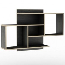 Полиця навісна Тиса Мебель ПУ-7 Венге 700x240x1050 мм