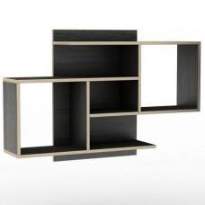 Полиця навісна Тиса Мебель ПУ-7 Венге 700x240x1050 мм