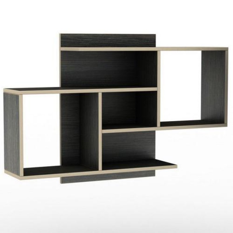 Полиця навісна Тиса Мебель ПУ-7 Венге 700x240x1050 мм