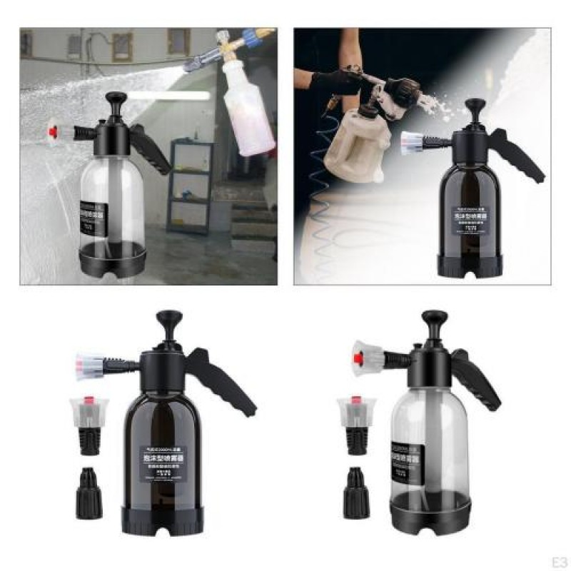 Піногенератор для миття Icar K2 2 л Чорний (Н051388)