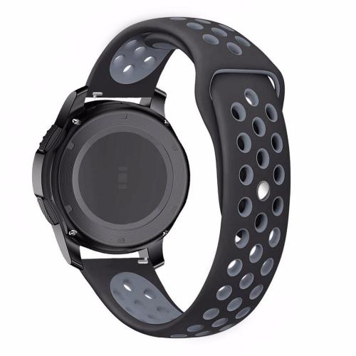 Ремінець BeWatch sport-style 22 мм для смарт-годинника Samsung Gear S3 Чорно-сірий (1020114) Ремінець BeWatch sport-style 22 мм для смарт-годинника Samsung Gear S3 Чорно-сірий (1020114)
