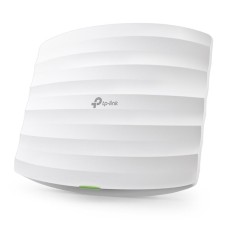 Точка доступу TP-Link EAP110 (1х100Мбіт, 300Mbps, 100мВт, 2,4Ghz, 20дБм, стельова, passive PoE, EAP Controller, 2х4дБі)