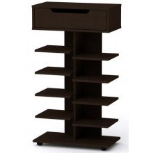 Тумба для взуття ТО-15 Компанит Венге темний (60х32х104, 8 см)