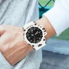 Годинник наручний чоловічий Sanda Snow Білий