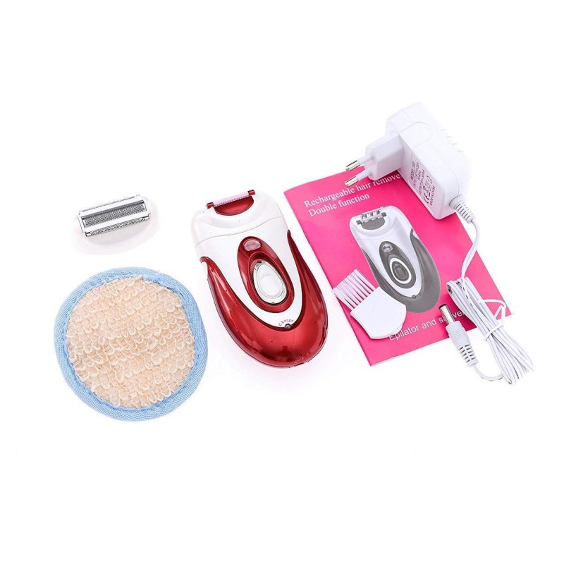 Епілятор з насадкою для гоління Brown MP-202 2в1 Red (np2_5433)