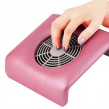 Витяжка для манікюру Nail Dust Collector вентилятор + 3 мішечки Фіолетовий (707335972A)