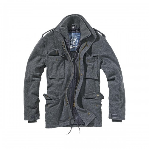 Куртка Brandit M65 Voyager Wool Jacket Anthracite S Сірий (3147.5-S) в інтернет супермаркеті PbayMarket!