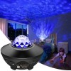 Нічник проектор зоряного неба RIAS KK-790 Bluetooth з пультом 6W Black (3_04539)