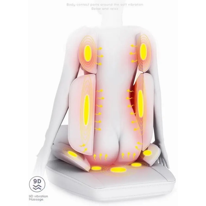 Накидка масажна No Brand Shuo Чорно-коричневий (1886971620)
