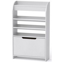Тумба для взуття ТО-14 Компанит Німфея альба (70х25х114,2 см) Тумба для взуття ТО-14 Компанит Німфея альба (70х25х114,2 см)