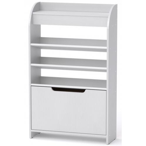 Тумба для взуття ТО-14 Компанит Німфея альба (70х25х114,2 см) Тумба для взуття ТО-14 Компанит Німфея альба (70х25х114,2 см)