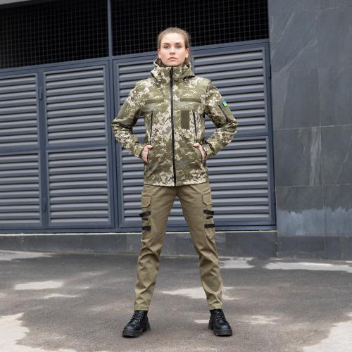 Куртка жіноча тактична Pobedov Motive Military 345740 L Піксель (00000005804) Куртка жіноча тактична Pobedov Motive Military 345740 L Піксель (00000005804)
