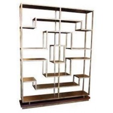 Стелаж для зберігання в стилі Loft NS-1768 2090x1600x300 мм Серый