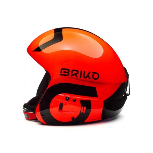 Шолом гірськолижний Briko Vulcano FIS 6.8 (58 см) Multi-Impact Shiny Orange/Black