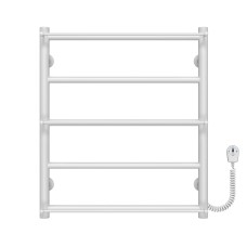 Рушникосушарка електрична Ladder П5 500х600 Deffi Білий EF16 (C.LK.60.50.5.E.W.L.5)