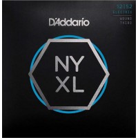 Струни для електрогітари D'Addario NYXL1252W Nickel Wound Light Electric Guitar Strings Wound 3rd 12/52 Струни для електрогітари D'Addario NYXL1252W Nickel Wound Light Electric Guitar Strings Wound 3rd 12/52
