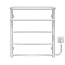 Рушникосушарка електрична Готель П5 500х600 Deffi Білий WD03 (C.OD.60.50.5.E.W.R.3)