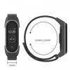 Ремінець Colored Nylon Strap для Xiaomi Mi Band 3 / 4 / 5 / 6 Grey Yellow