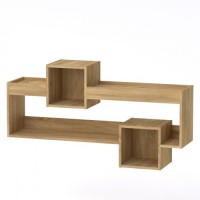 Полиця настінна Компаніт МГ-6 навісна-2 Дуб сонома (120х28х65 см) Полиця настінна Компаніт МГ-6 навісна-2 Дуб сонома (120х28х65 см)