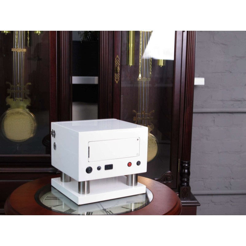 Скринька Salvadore для підзаводу 2 годинників 8002/WF/DF 2x2 Білий